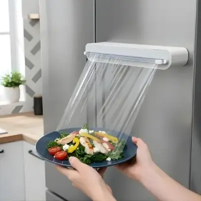 Dispenser Suporte Cortador Para Papel Filme Suspenso