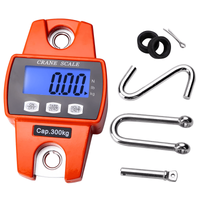 Balança Digital Industrial de 300kg Mini Guindaste