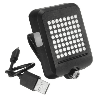 Lanterna Traseira Bike Inteligente Seta Automática Luz Freio Led