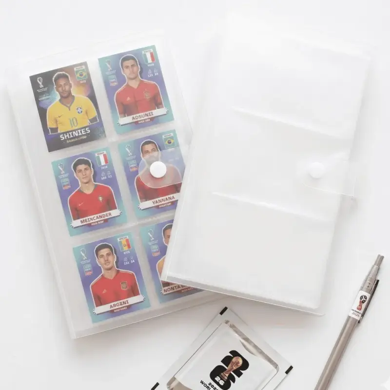 Álbum Porta Figurinhas e Fotos Tipo Polaroid e Cartões Colecionáveis