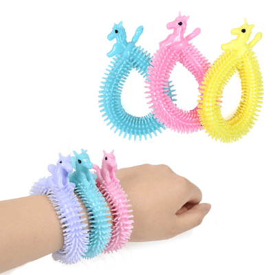 Elástico Sensorial Pulseira Borracha Fidget Toy Brinquedo