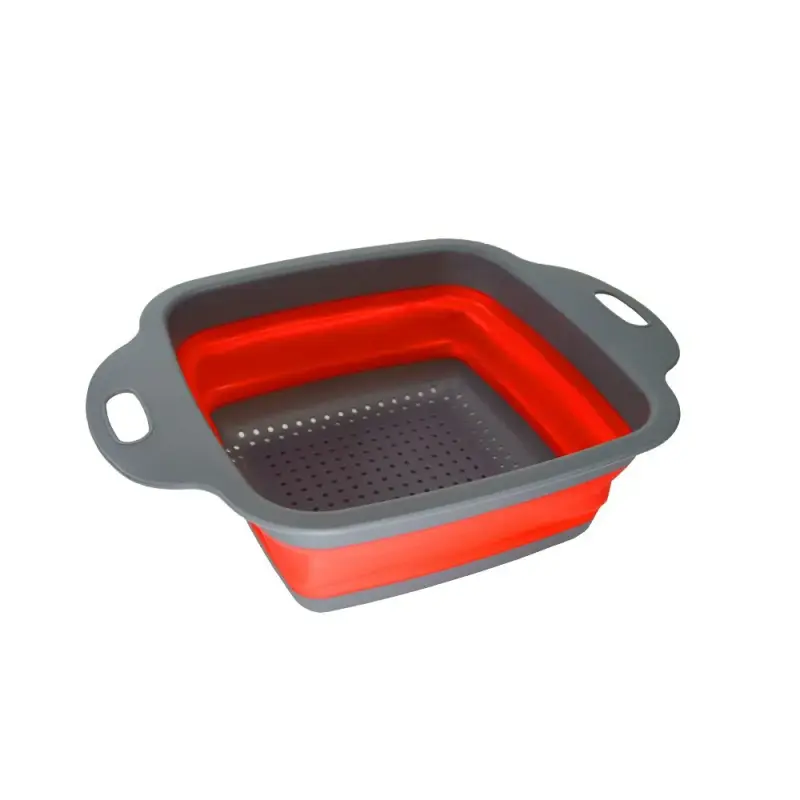 Escorredor de Silicone Multiuso Quadrado Retrátil – G