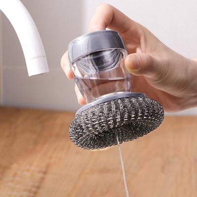 Escova Esponja De Aço Limpeza Para Multiuso Lava Louças