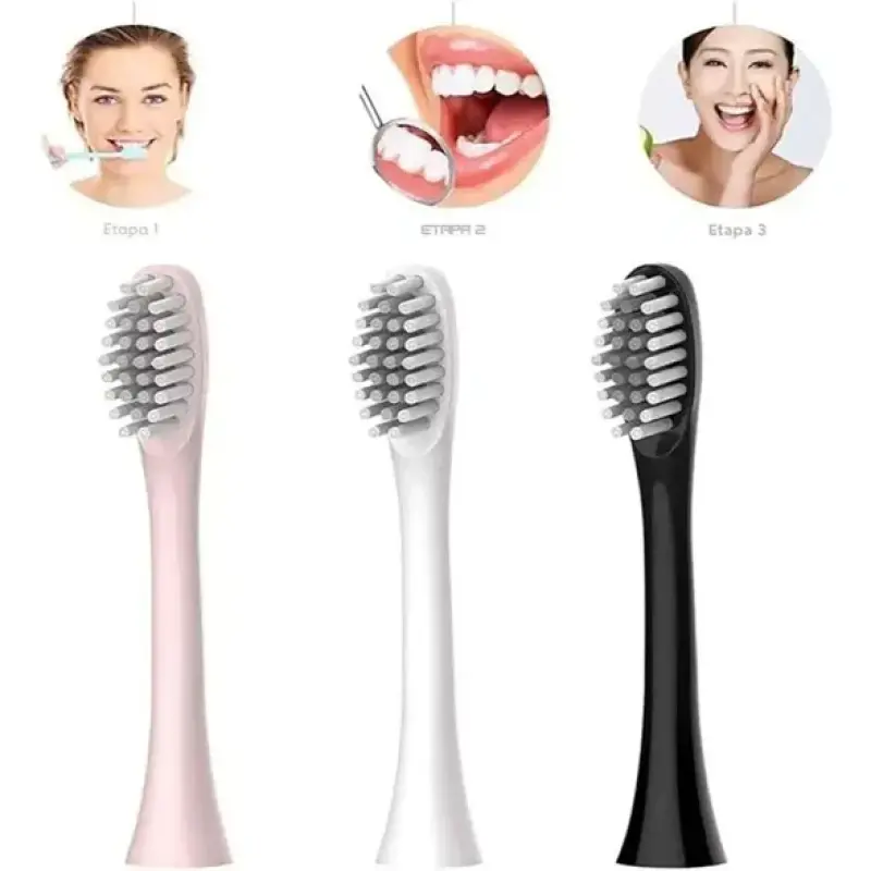 Escova Dental Elétrica com 4 Cabeças