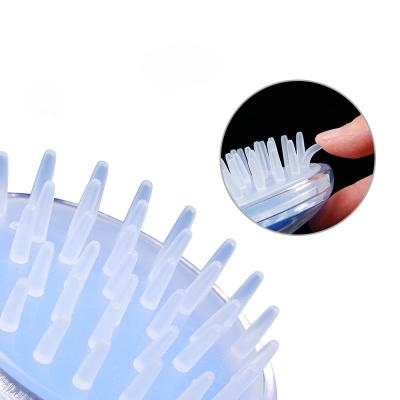 Escova Massageadora Capilar Silicone P/ Banho
