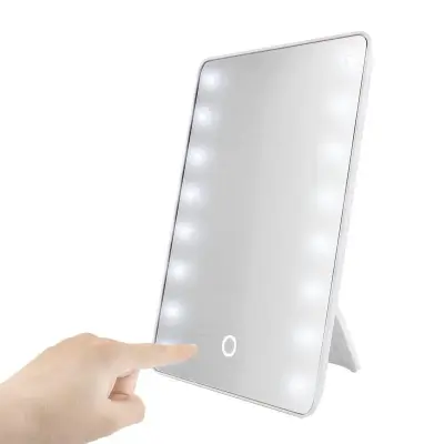 Espelho Maquiagem de Mesa com 16 Luz Led Reguláveis