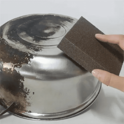 Esponja Mágica Bucha Limpa Pesado Panela Inox