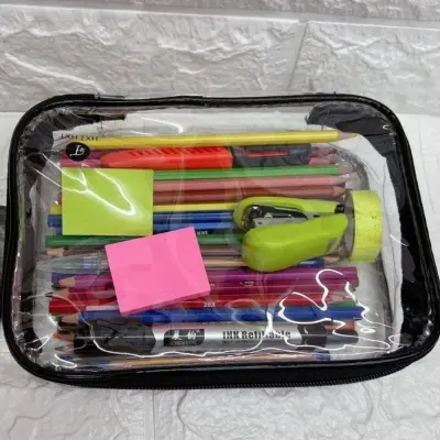 Estojo Box Transparente