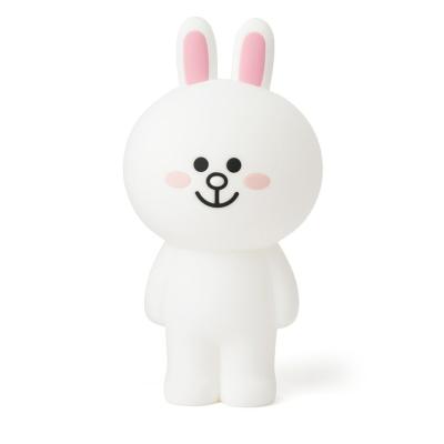 Estojo Lápis Caneta Necessaire e Porta Treco de Silicone Line Friends Cony