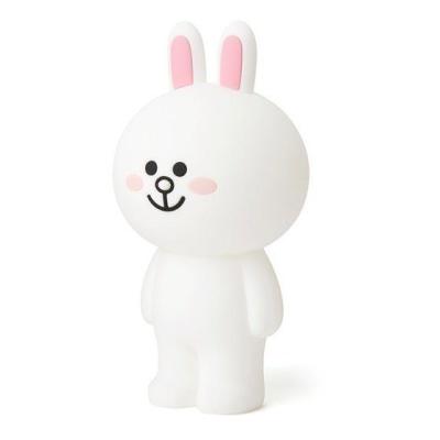 Estojo Lápis Caneta Necessaire e Porta Treco de Silicone Line Friends Cony