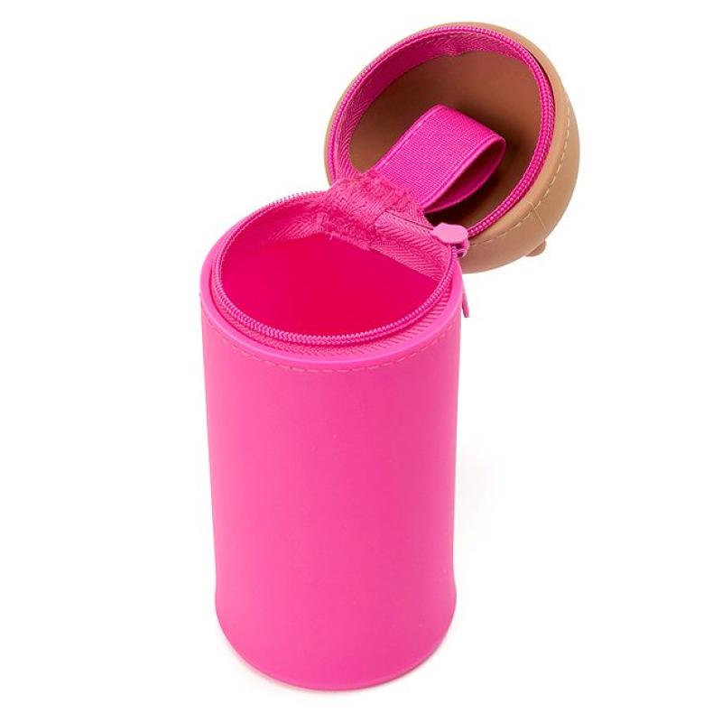 Estojo Para Lápis e Caneta de Silicone Line Friends Choco