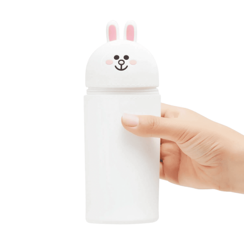 Estojo Para Lápis e Caneta de Silicone Line Friends Cony