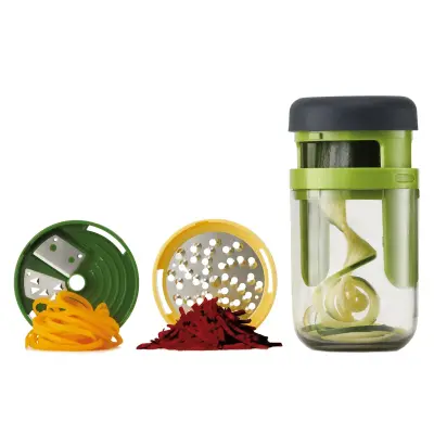 Fatiador Espiral 3×1 Espiralizador Ralador Cortador Legumes