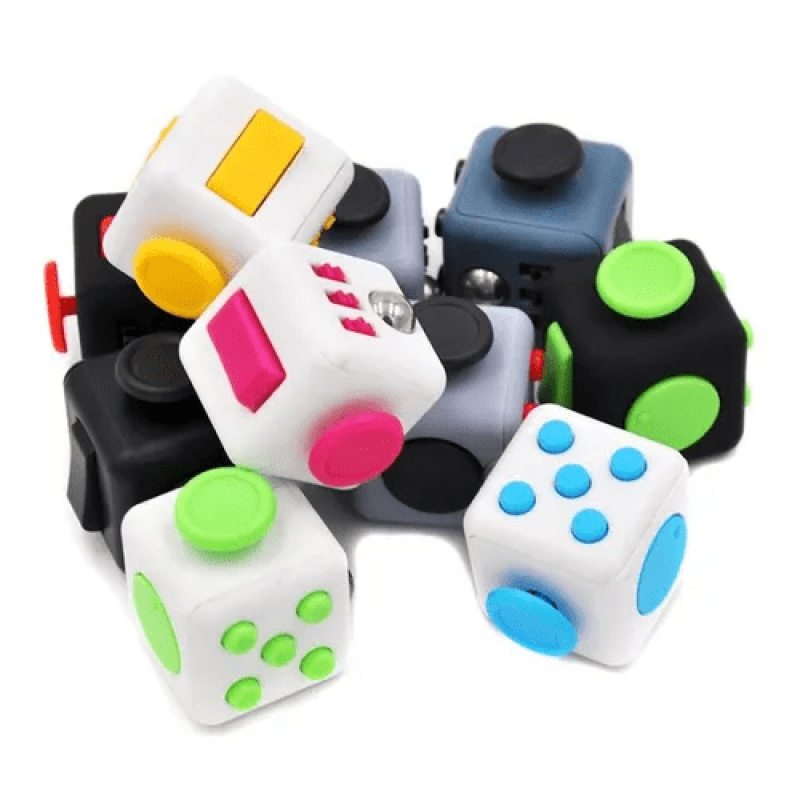 Fidget Cube Cubo Clicker Anti Stress Toy Ansiedade