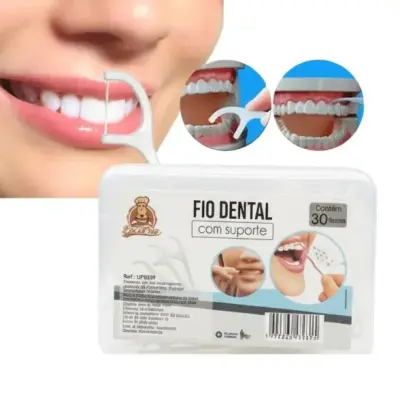 Fio Dental com Haste Ergonômica para Uso Diário