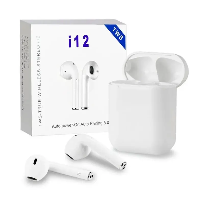 Fone Bluetooth I12 V5.0 Tws Touch – True Wireless Stereo