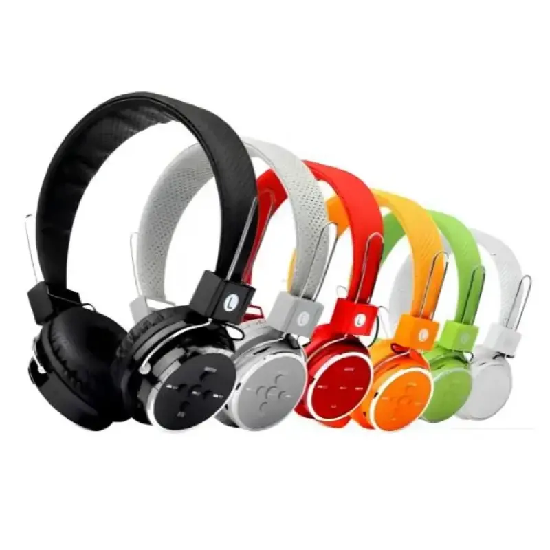 Fone de Ouvido Bluetooth Sem Fio Headset B-05 com Micro SD e Rádio FM