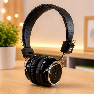 Fone de Ouvido Bluetooth Sem Fio Headset B-05 com Micro SD e Rádio FM
