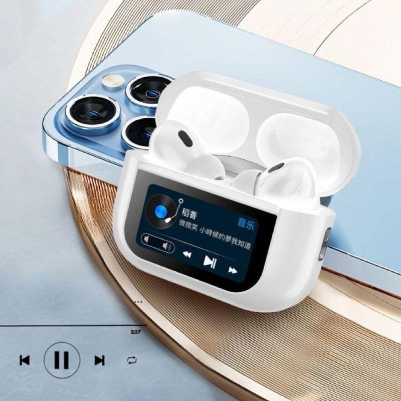 Fone De Ouvido Bluetooth TWS A-607 Tela LED