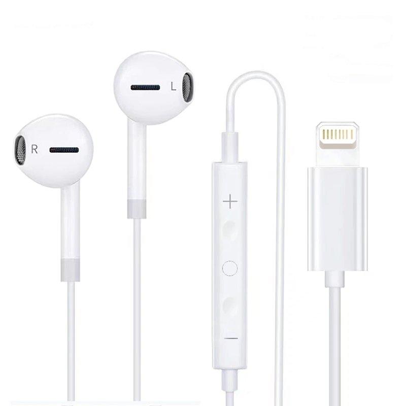 Fone De Ouvido Com Microfone Entrada Lightning Para Iphone