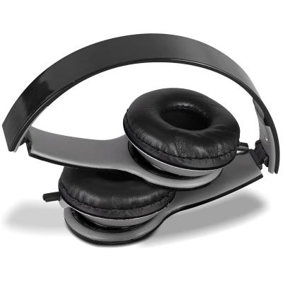 Fone De Ouvido Headphone Estéreo Com Fio P2 Portátil Dobrável para Celular Pc Notebook Tablet