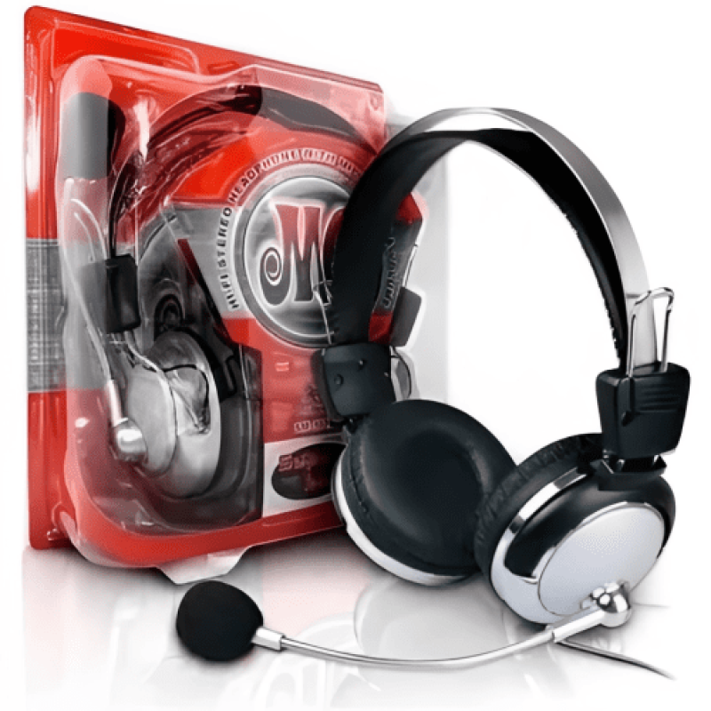 Fone De Ouvido Headphone Microfone Gamer Pc Notebook