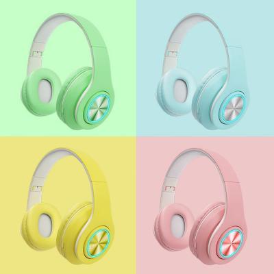 Fone De Ouvido Macaron Surround Bass Bluetooth Sem Fio P39