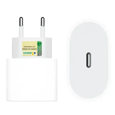 Fonte Tomada Para IPhone 11 12 13 Pro 12 Pro Max Tipo C 18W