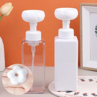 Frasco Dispenser Pump Espuma Sabonete Forma De Flor 120 ML