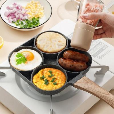 Frigideira 4 Furos Ovos Antiaderente Ceramica