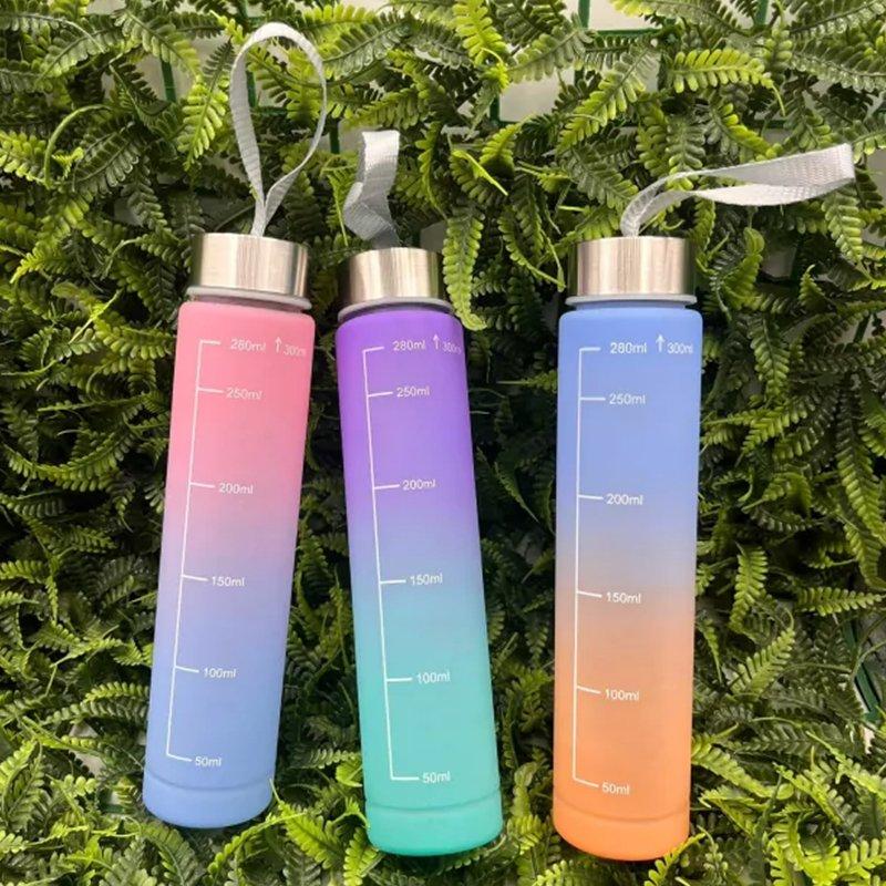Garrafa Colorida Agua 300ml Squeeze