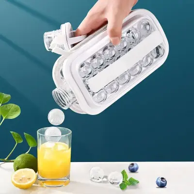 Garrafa com Forma de Gelo 2 em 1