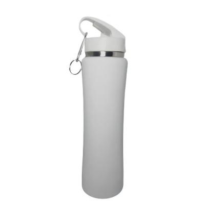 Garrafa Térmica Inox 600ml com Mosquetão e Tampa Rosqueável