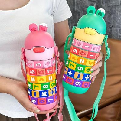 Garrafa Térmica Infantil Educativa Tabuada Números – 430 ML