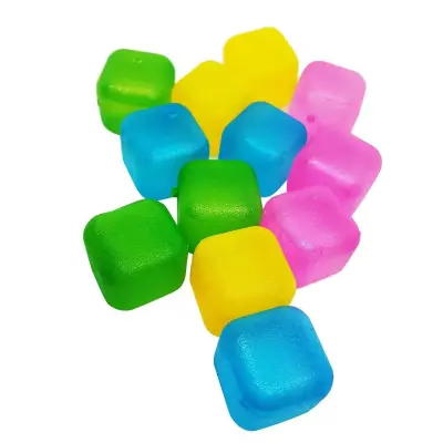 Gelo Artificial Colorido Ice Cubes Colors – C/ 10pc