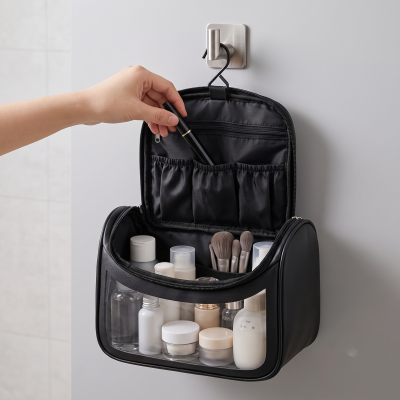 Necessaire Organizadora Transparente para Viagem