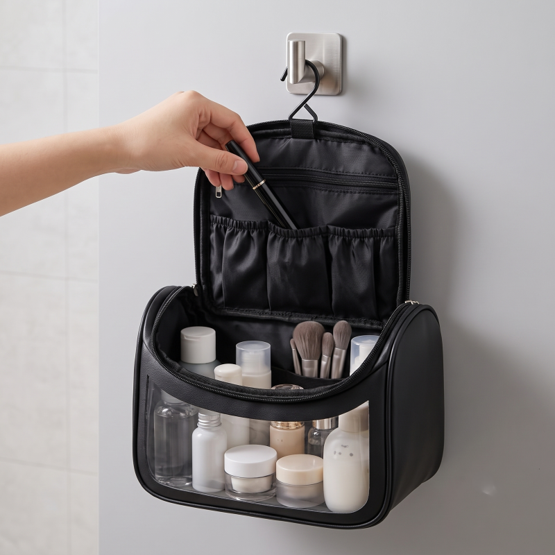 Necessaire Organizadora Transparente para Viagem