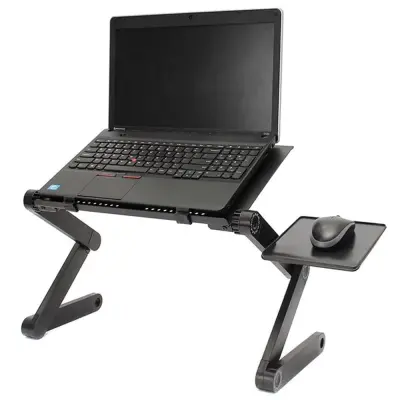 Mesa Notebook Multifuncional Articulável Portátil Cama Mouse T8 Cooler