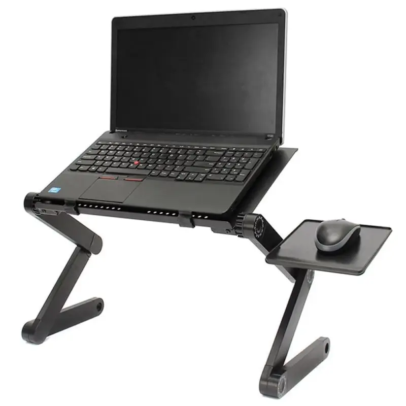 Mesa Notebook Multifuncional Articulável Portátil Cama Mouse T8 Cooler