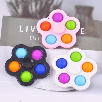 Hand Spinner Brinquedo Pop It Ant Stress Colorido 5 Pops