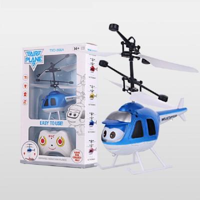 Helicóptero Sensor Infravermelho Indução Controle Remoto