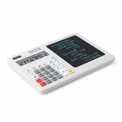 Calculadora Científica 12 Dígitos com Tablet de Escrita Digital