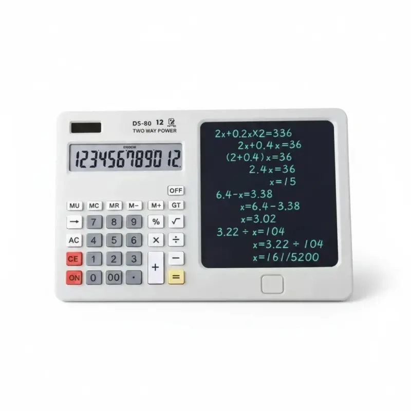 Calculadora Científica 12 Dígitos com Tablet de Escrita Digital