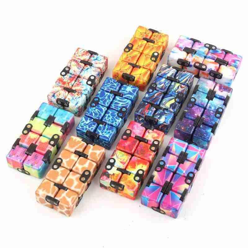 Infinity Cube Espacial – Cubo Infinito Colorido Fidget Anti Stress