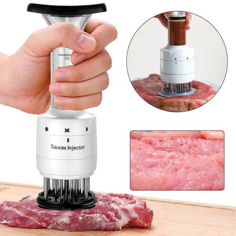 Injetor de Temperos e Amaciador para Carnes Seringa 90ml