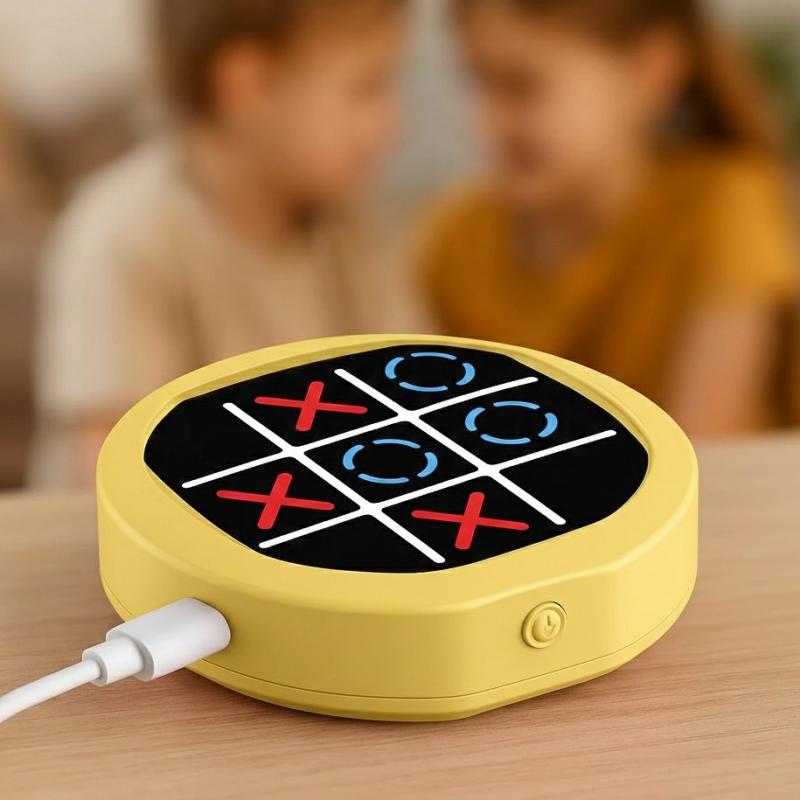 Jogo Eletrônico da Velha e Memória Infantil Recarregável