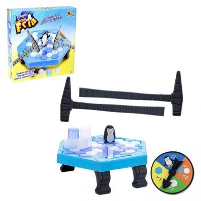 Jogo Infantil Pinguim Numa Fria Quebra Gelos Tabuleiro