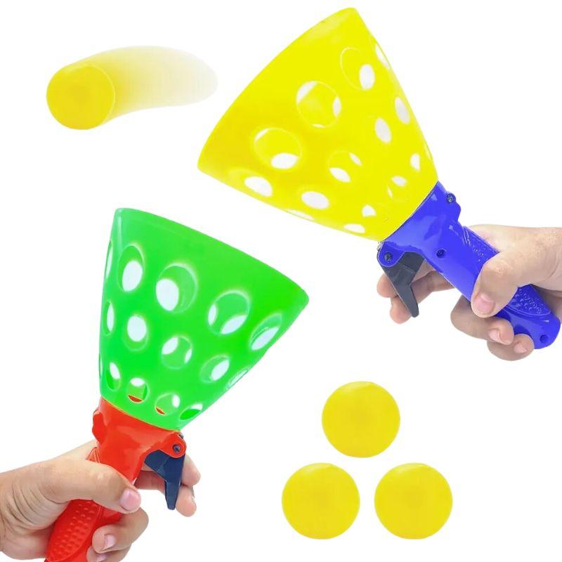 Jogo Lançador Pega Bolinha Catapulta