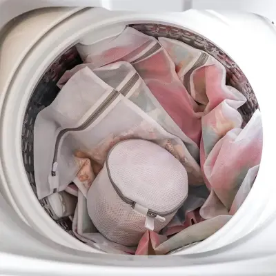 Kit 5 Sacos Protetores para Lavar Roupas na Máquina