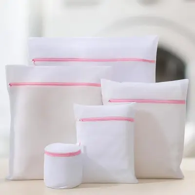 Kit 5 Sacos Protetores para Lavar Roupas na Máquina